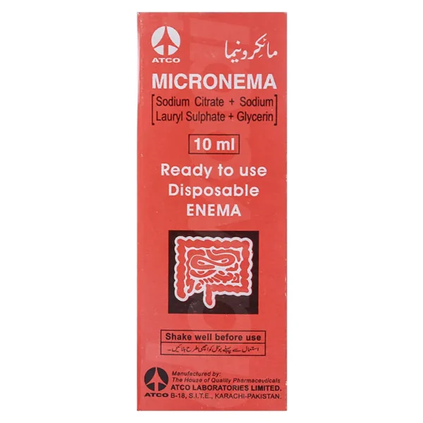 Micronema 10ml Enema.