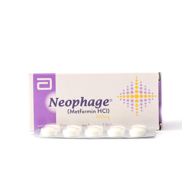 Neophage 500mg Tab.
