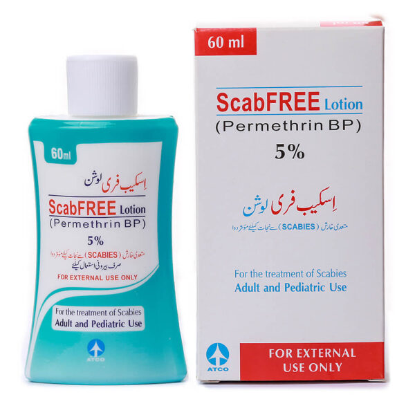 Scabfree 5% 60ml Lotion