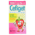 Cefiget 100mg/5ml Syp.