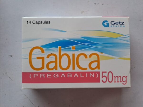 Gabica 50mg cap.