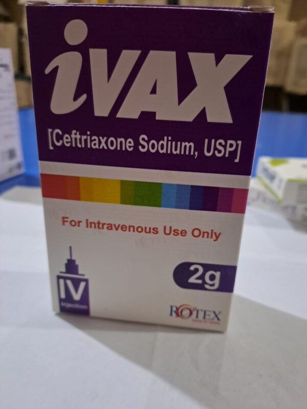 I vax iv 2g inj