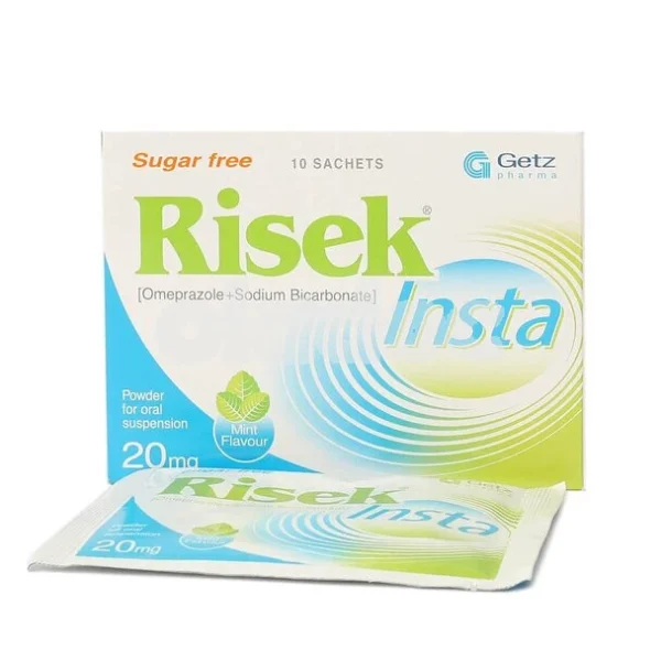 Risek insta 20mg sachets